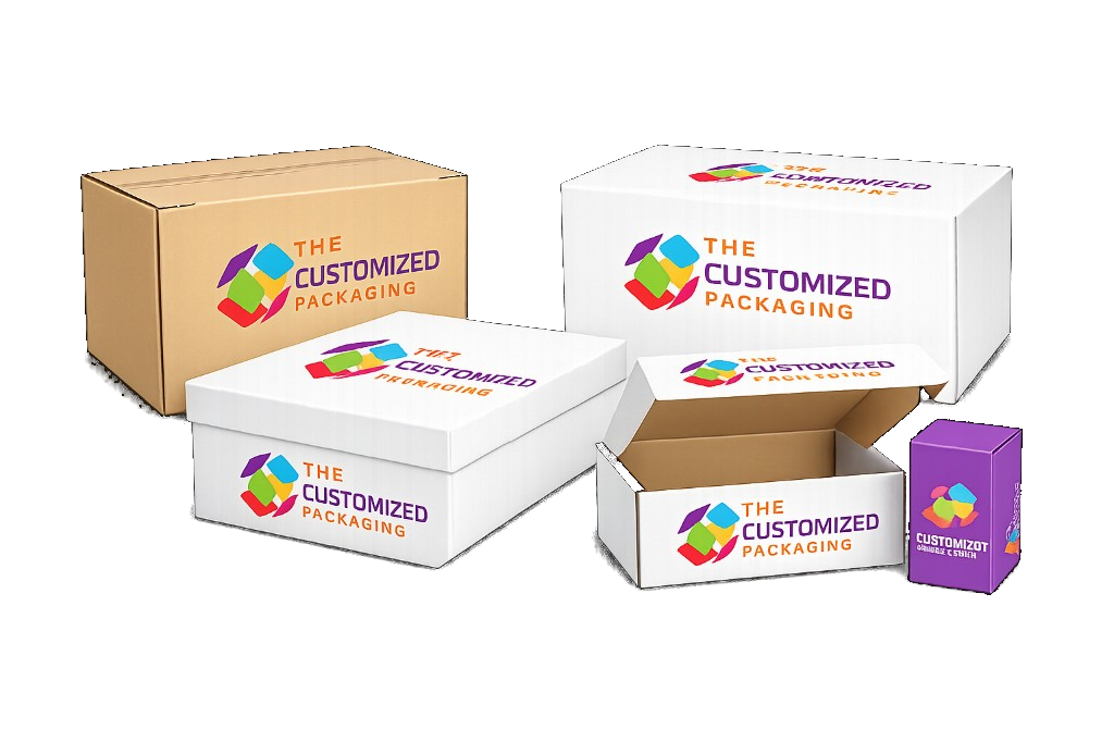 Custom branded boxes from The Customized Packaging