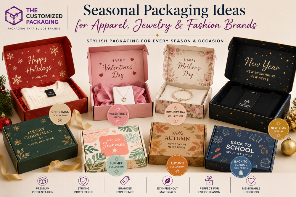 Seasonal Packaging Ideas for Apparel, Jewelry, and Fashion Brands