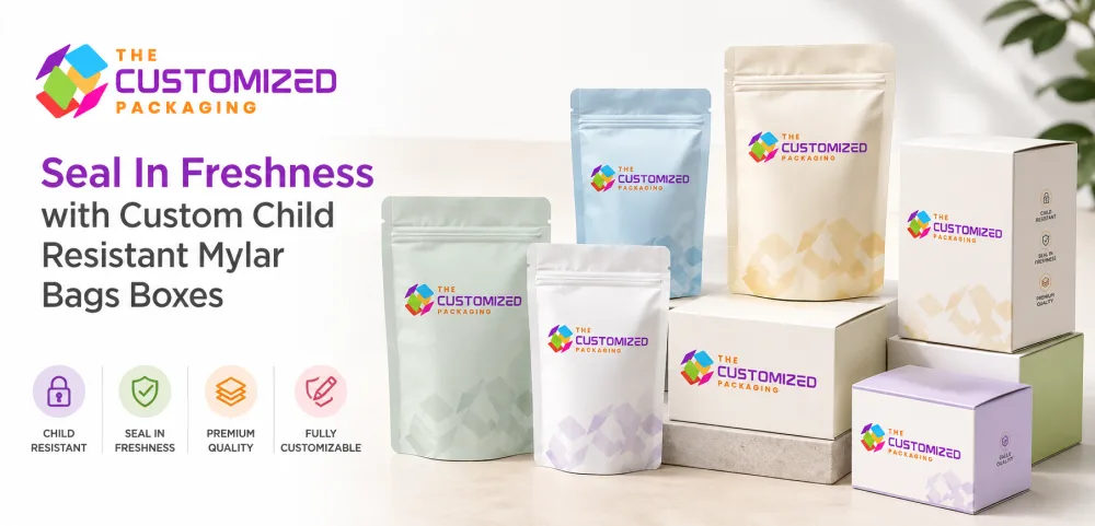 Seal In Freshness with Custom Child Resistant Mylar Bags