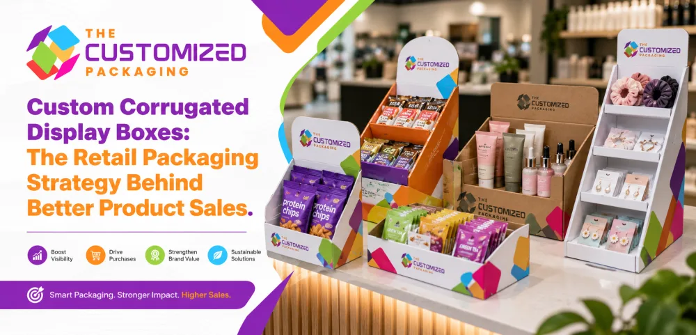 Custom Corrugated Display Boxes: The Retail Packaging Strategy Behind Better Product Sales