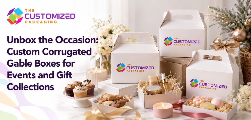 Unbox the Occasion: Custom Corrugated Gable Boxes for Events and Gift Collections
