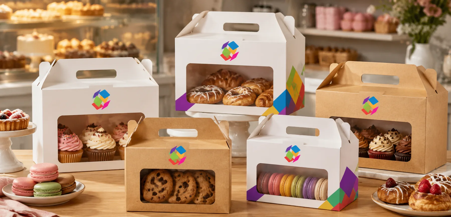 Bakery Gable Boxes Bakery Gable Boxes