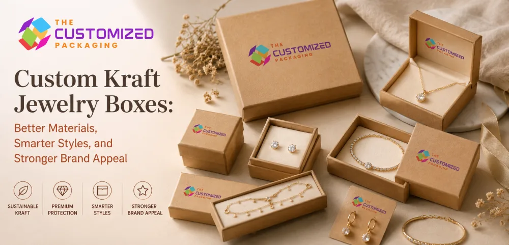 Custom Kraft Jewelry Boxes: Better Materials, Smarter Styles, and Stronger Brand Appeal