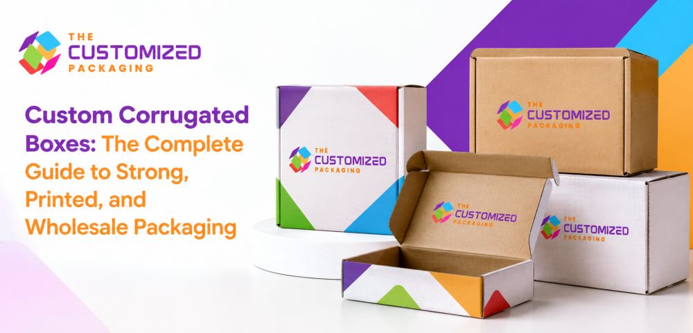 Custom Corrugated Boxes: The Complete Guide to Strong, Printed, and Wholesale Packaging