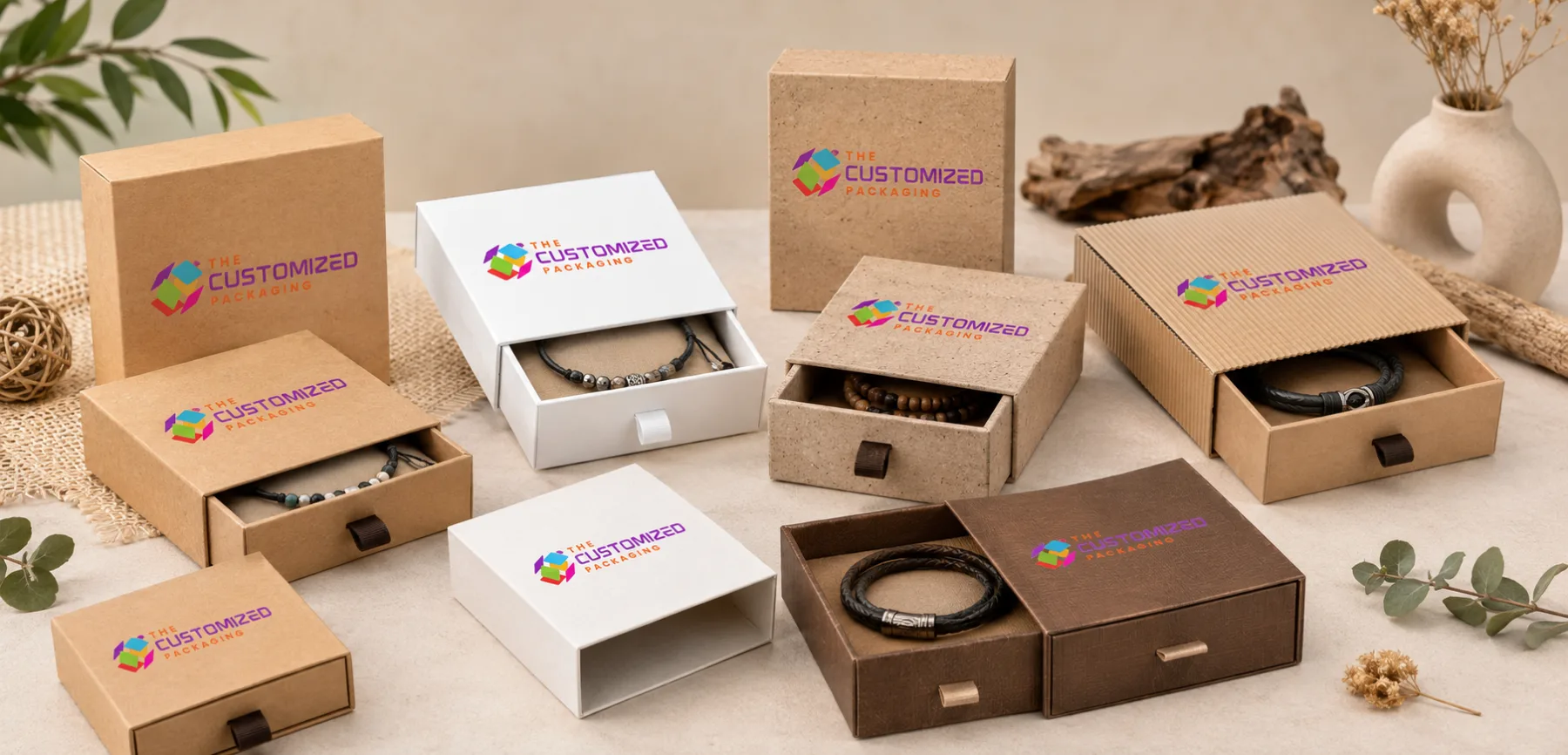 How Sleeve Styles Change the Look of Kraft Bracelet Boxes