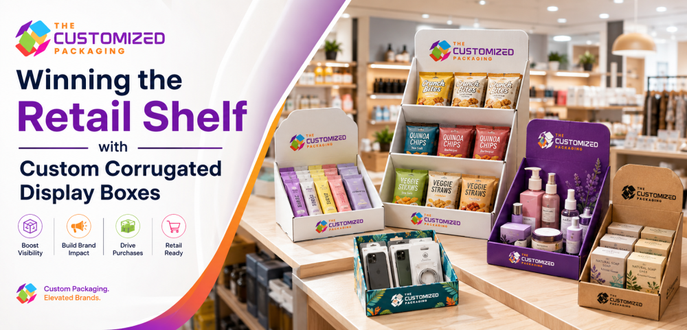 Winning the Retail Shelf with Custom Corrugated Display Boxes