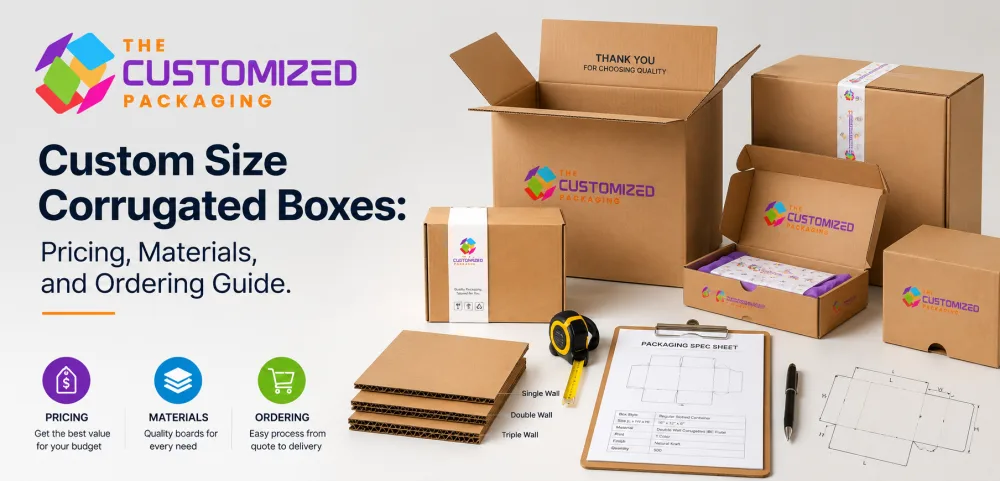 Custom Size Corrugated Boxes: Pricing, Materials, and Ordering Guide