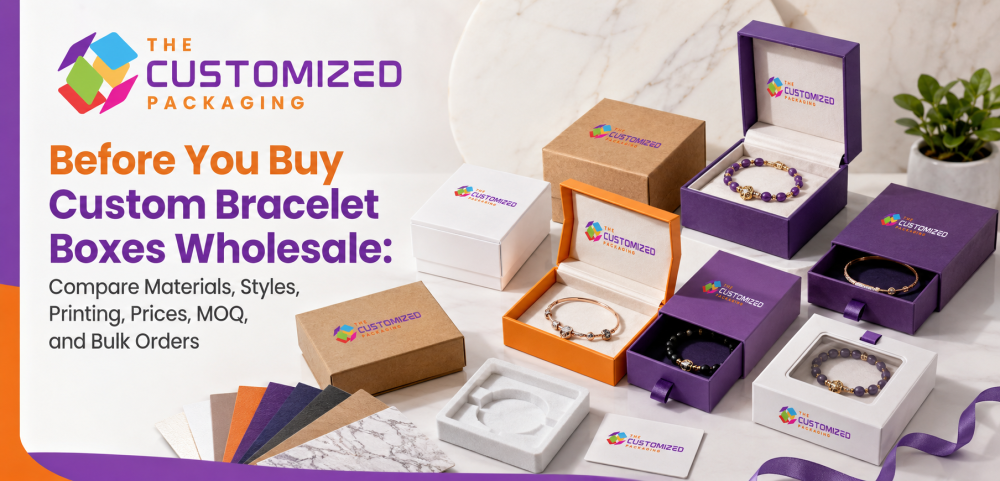 Before You Buy Custom Bracelet Boxes Wholesale: Compare Materials, Styles, Printing, Prices, MOQ, and Bulk Orders