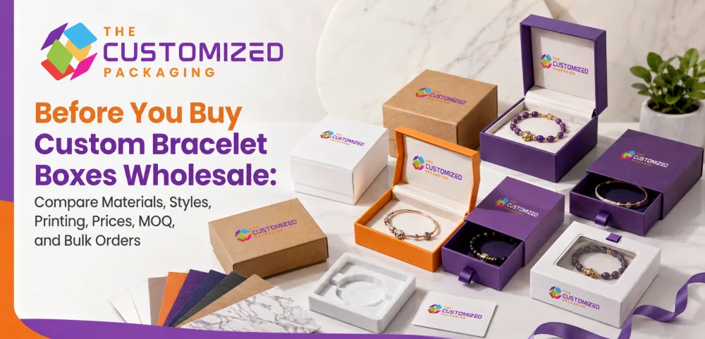 Custom Bracelet Boxes Wholesale: What to Compare Before You Order