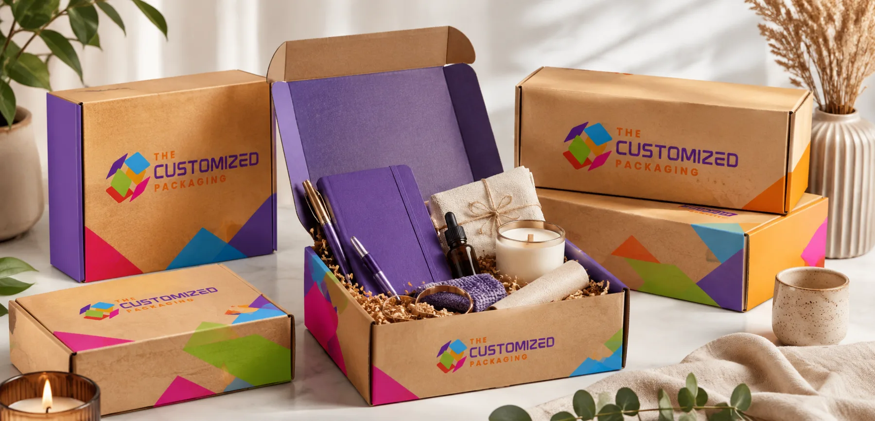 Kraft Mailers for Apparel and Fashion Gifts