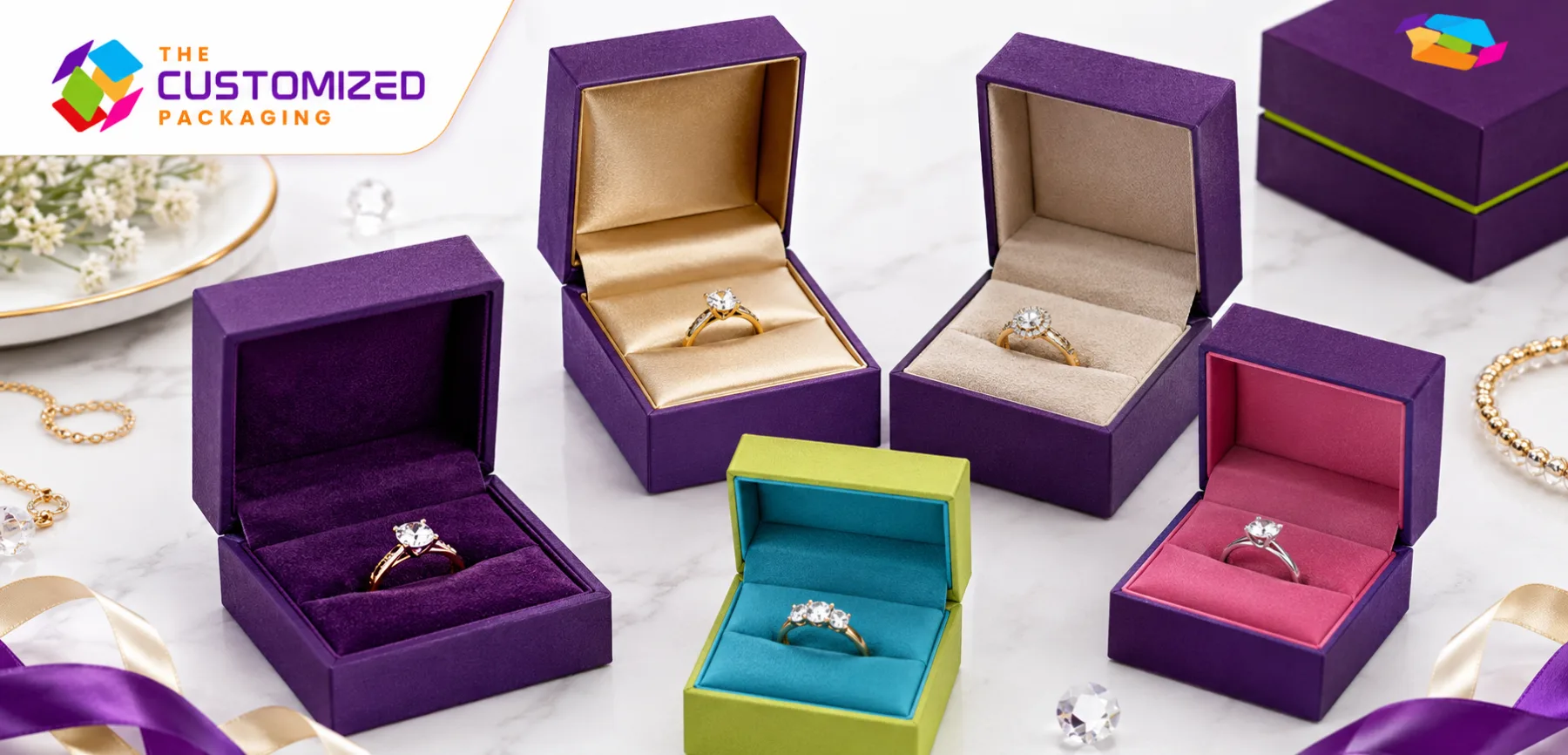 Magnetic Closure Styles for Rigid Ring Boxes Magnetic Closure Styles for Rigid Ring Boxes
