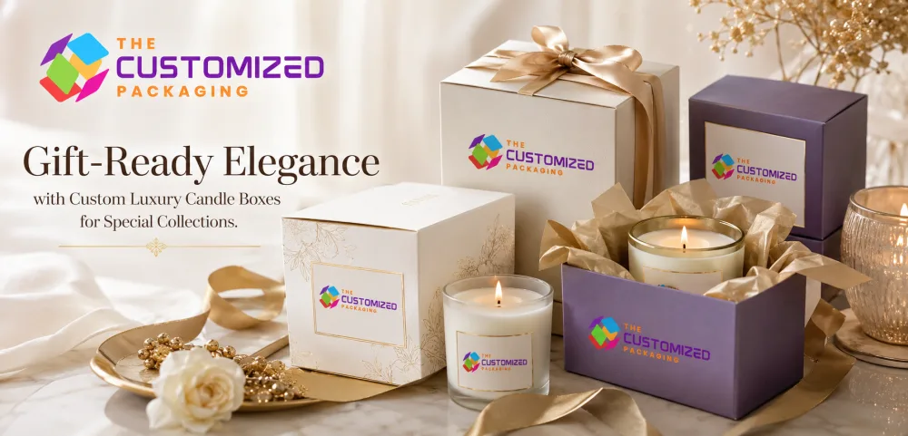 Gift-Ready Elegance with Custom Luxury Candle Boxes for Special Collections