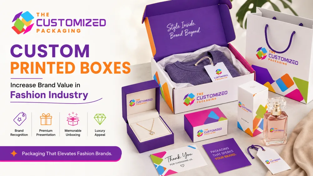How Custom Printed Boxes Increase Brand Value in Fashion Industry