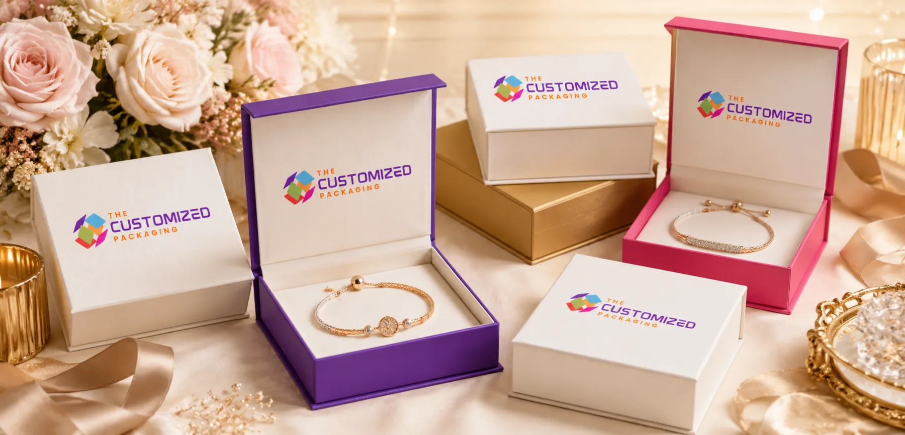 Printing Rigid Bracelet Boxes with Logo Artwork