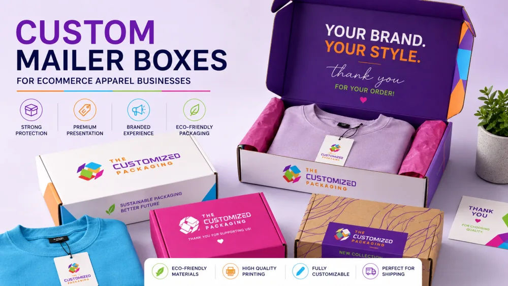 Custom Mailer Boxes for Ecommerce Apparel Businesses