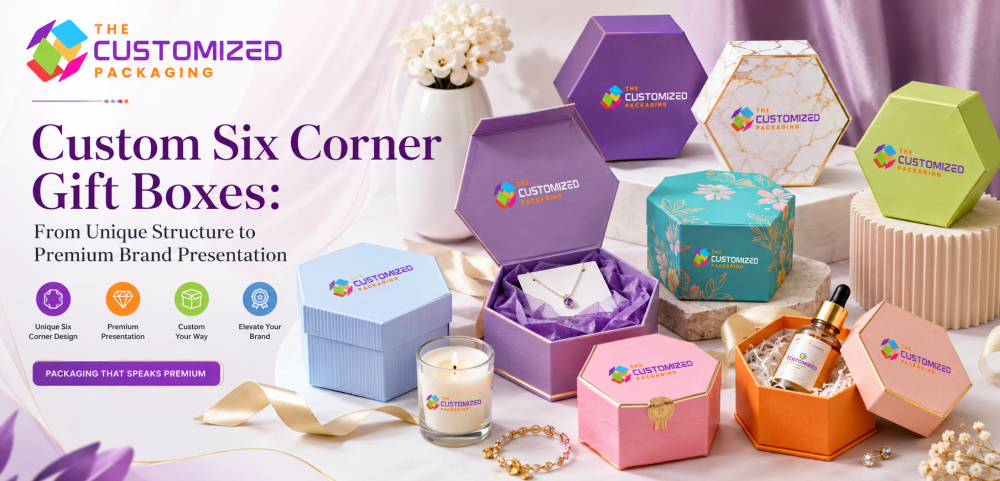 Custom Six Corner Gift Boxes: From Unique Structure to Premium Brand Presentation
