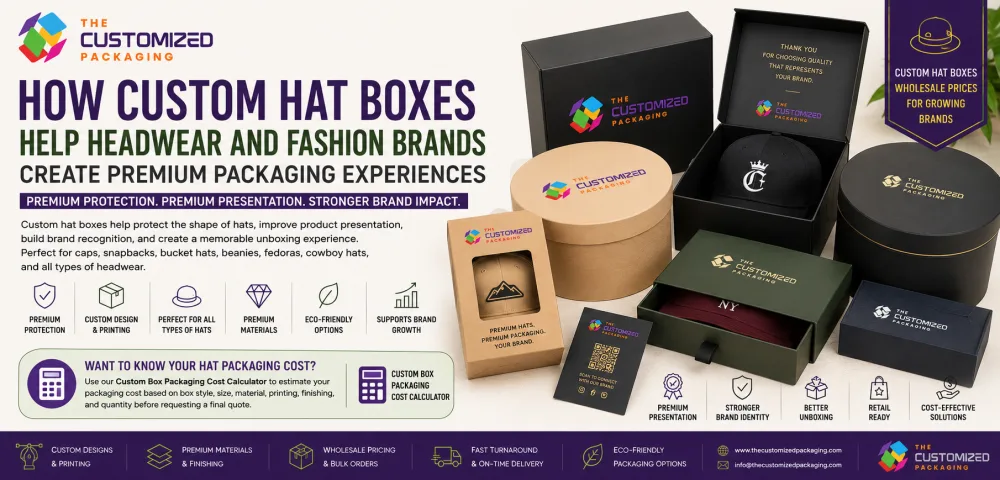 How Custom Hat Boxes Help Headwear and Fashion Brands Create Premium Packaging Experiences