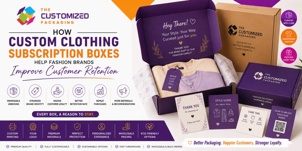 How Custom Clothing Subscription Boxes Help Fashion Brands Improve Customer Retention