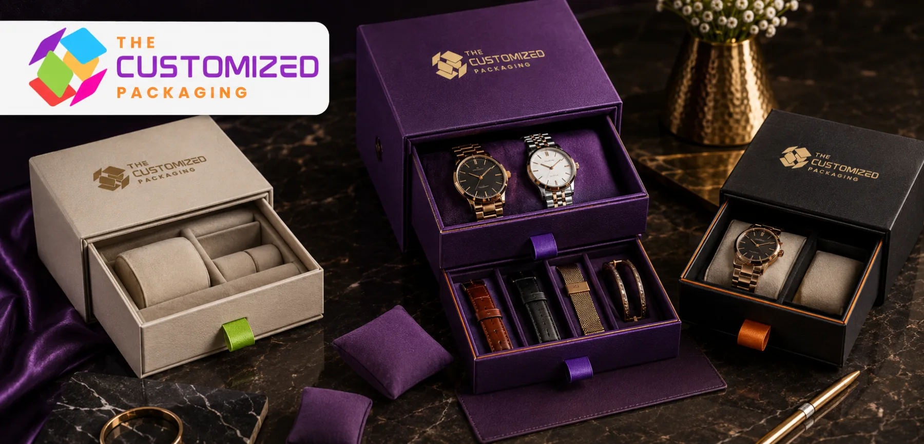 Signature Drawer Styles for Watches and Bracelets Signature Drawer Styles for Watches and Bracelets