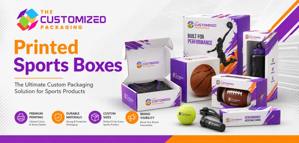 Printed Sports Boxes: The Ultimate Custom Packaging Solution for Sports Products