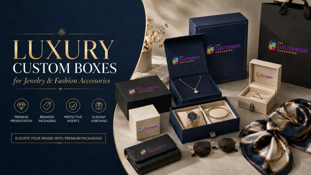 Luxury Custom Boxes for Jewelry and Fashion Accessories
