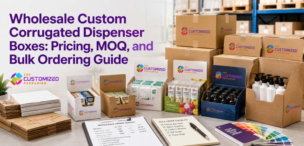 Wholesale Custom Corrugated Dispenser Boxes: Pricing, MOQ, and Bulk Ordering Guide
