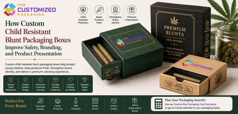 Child-Resistant Blunt Packaging: Structure, Fit & Brand Design