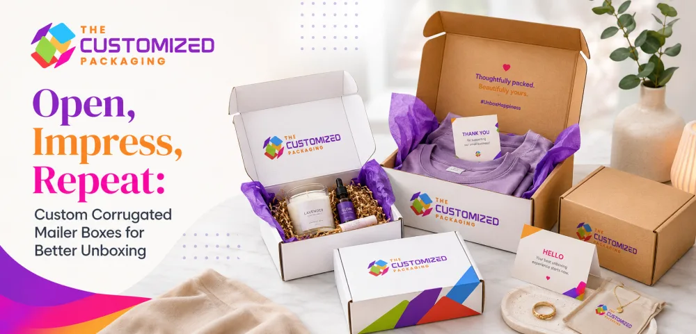 Open, Impress, Repeat: Custom Corrugated Mailer Boxes for Better Unboxing