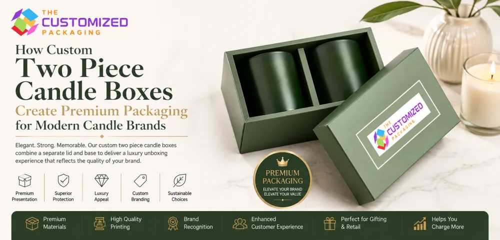 How Custom Two Piece Candle Boxes Create Premium Packaging for Modern Candle Brands