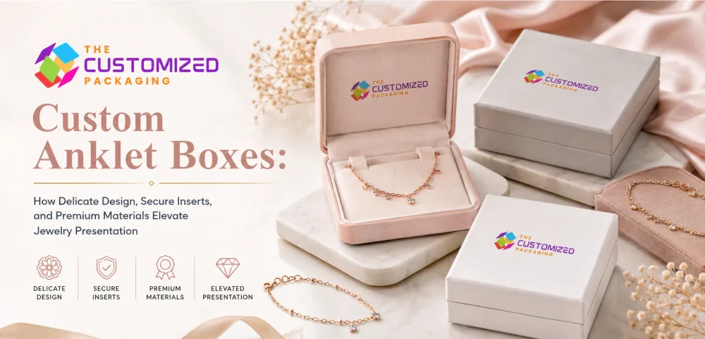 Custom Anklet Boxes: How to Get the Chain, Insert and Fit Right
