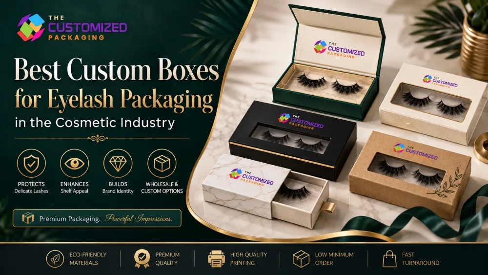 How to Choose Custom Eyelash Packaging Boxes for Tray Fit, Retail, and Shipping