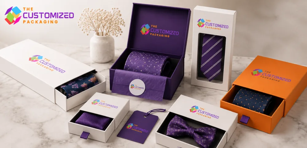 How Custom Tie Boxes Help Apparel and Fashion Brands Improve Product Presentation