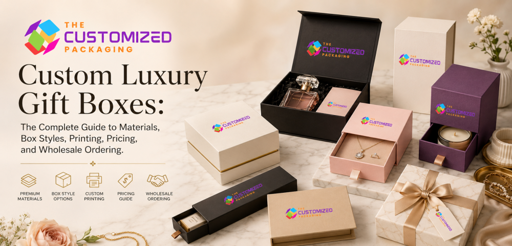 Custom Luxury Gift Boxes: The Complete Guide to Materials, Box Styles, Printing, Pricing, and Wholesale Ordering