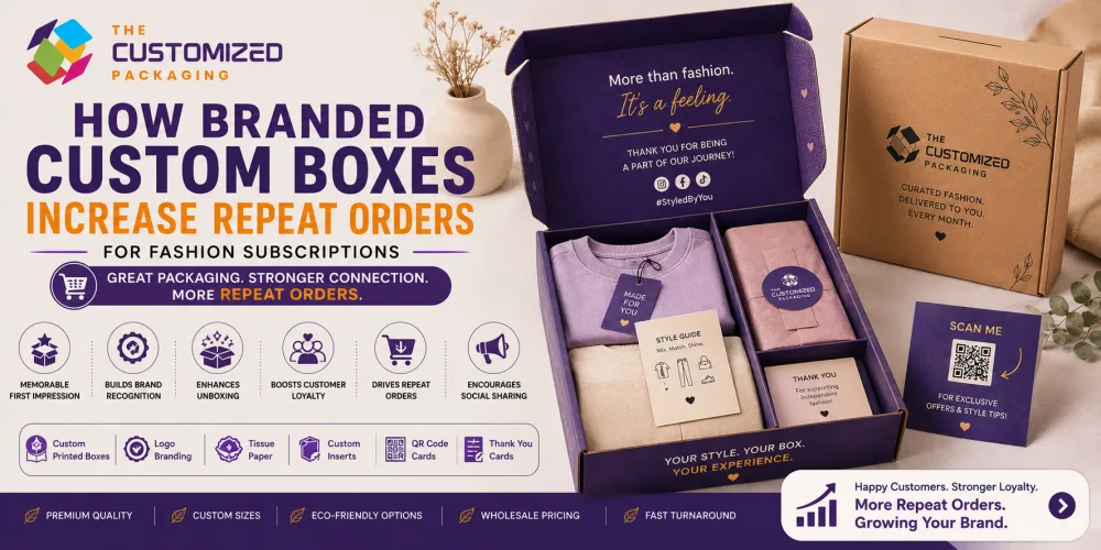 How Branded Custom Boxes Increase Repeat Orders for Fashion Subscriptions