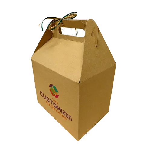 Custom Gable kraft Boxes