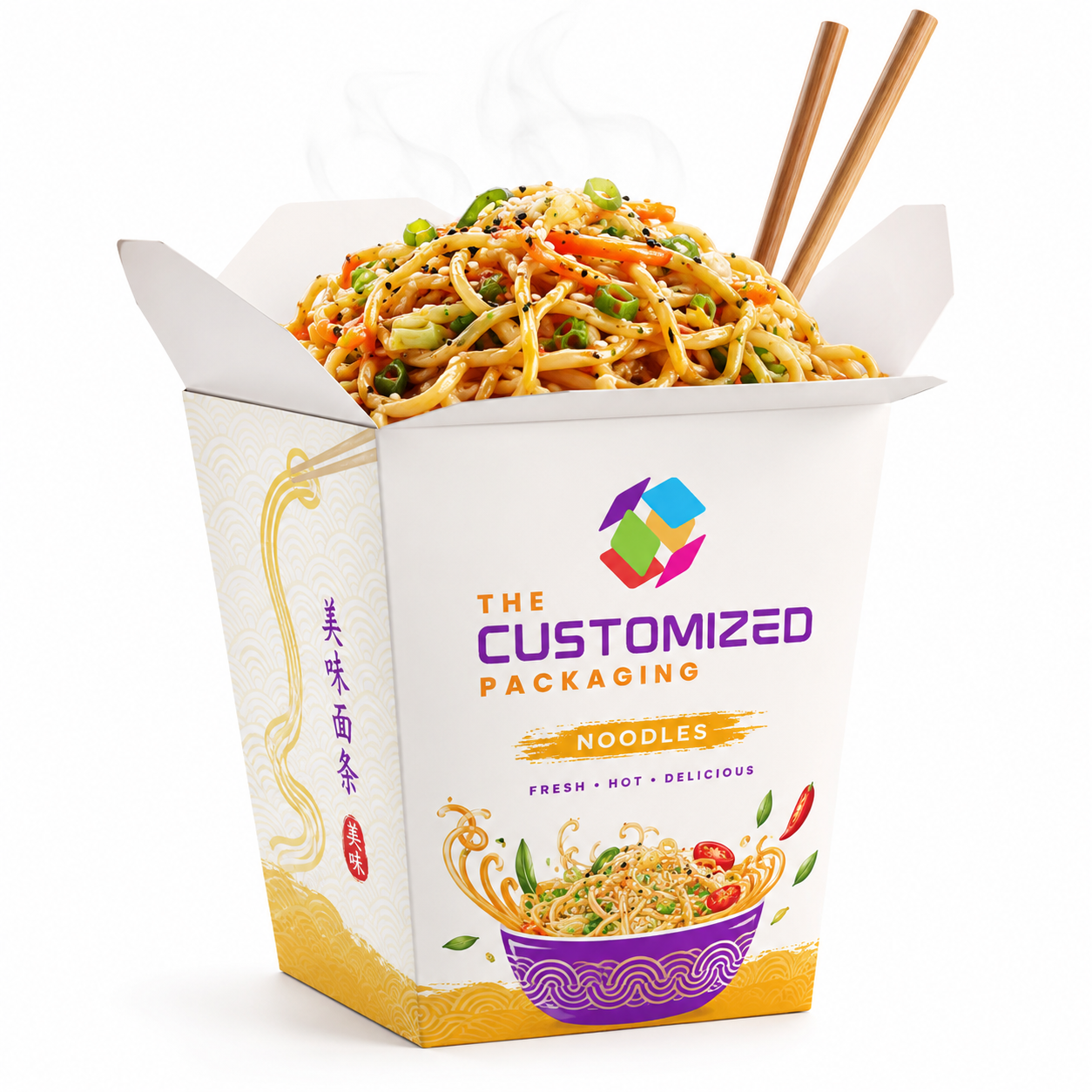Custom Noodle Boxes