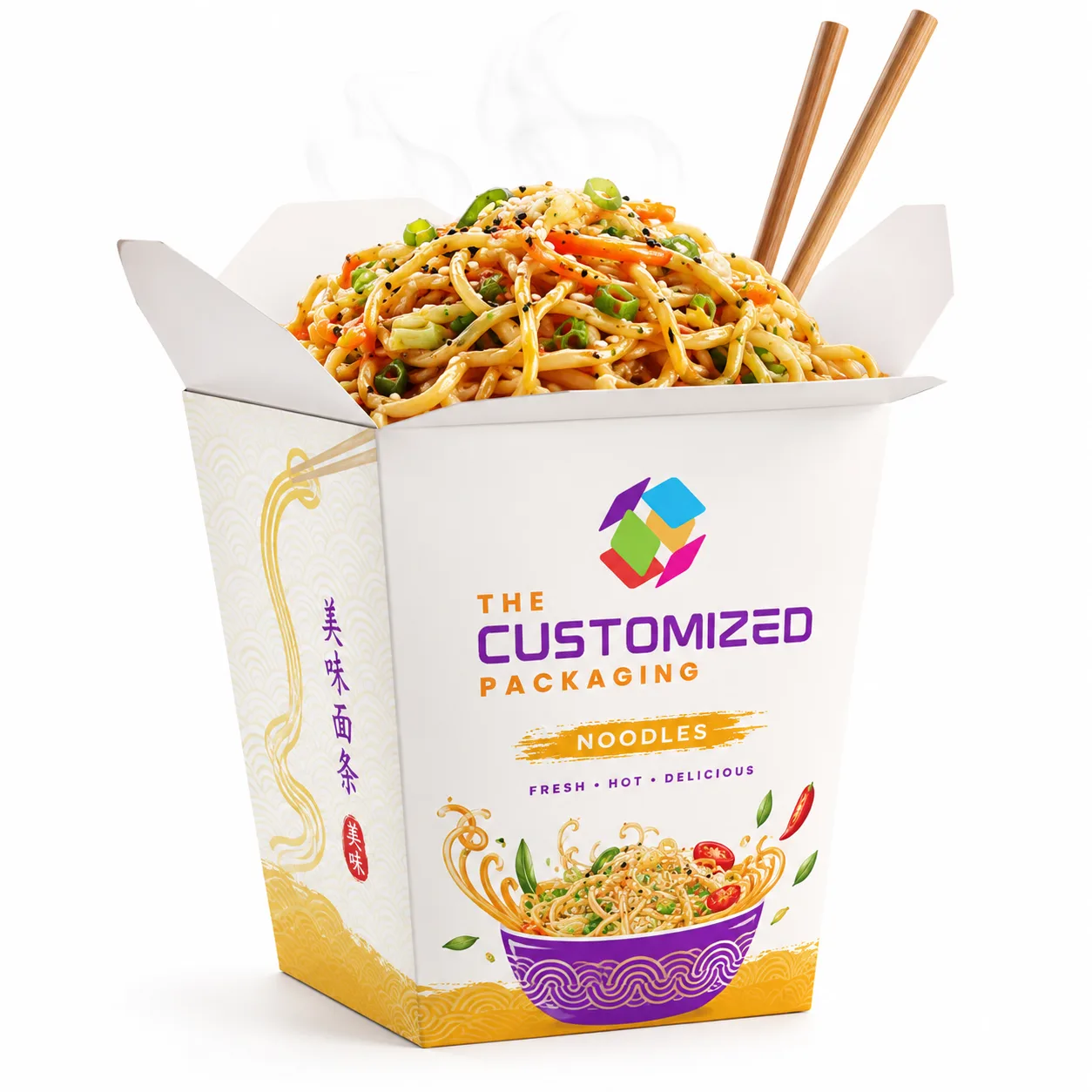 Custom Noodle Boxes