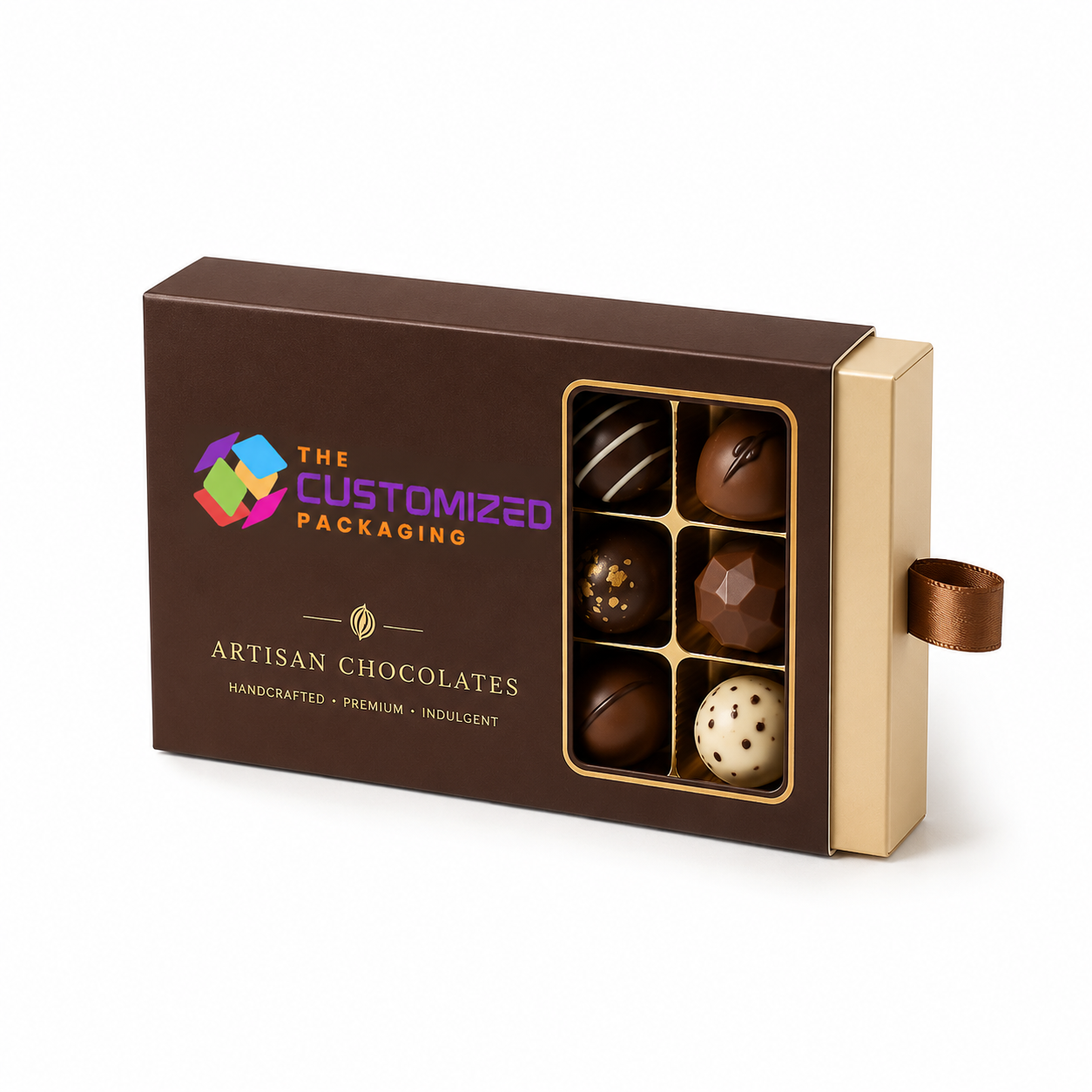 Custom Chocolate Sleeve Boxes