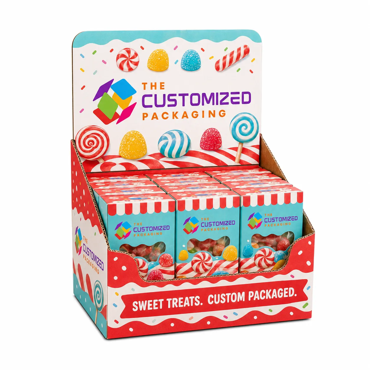 Custom Candy Display Boxes