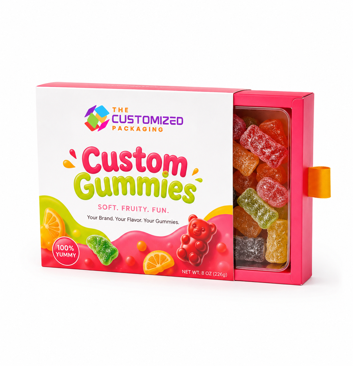Custom Gummies Boxes — packaging view 3 thumbnail