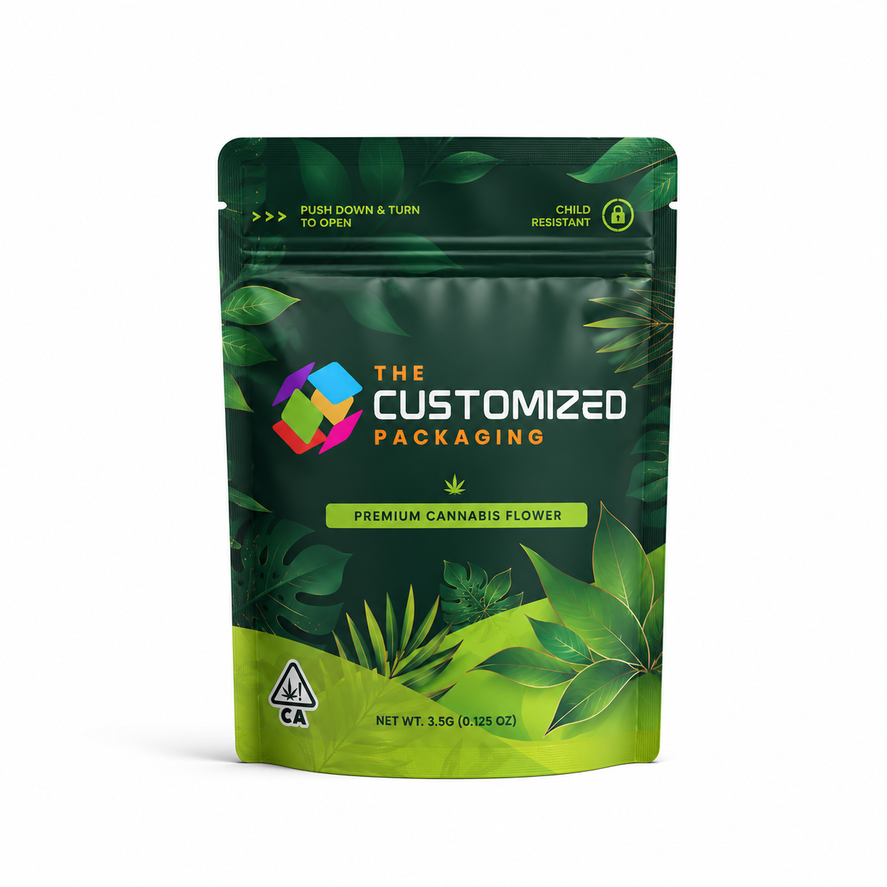 Custom Child-Resistant Mylar Bags — packaging view 4 thumbnail