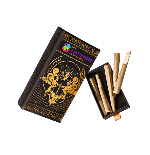 Custom Linen Preroll Boxes