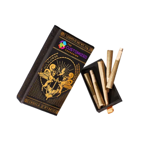 Custom Linen Preroll Boxes