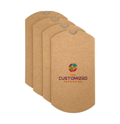 Custom Kraft Pillow Boxes — packaging view 4 thumbnail