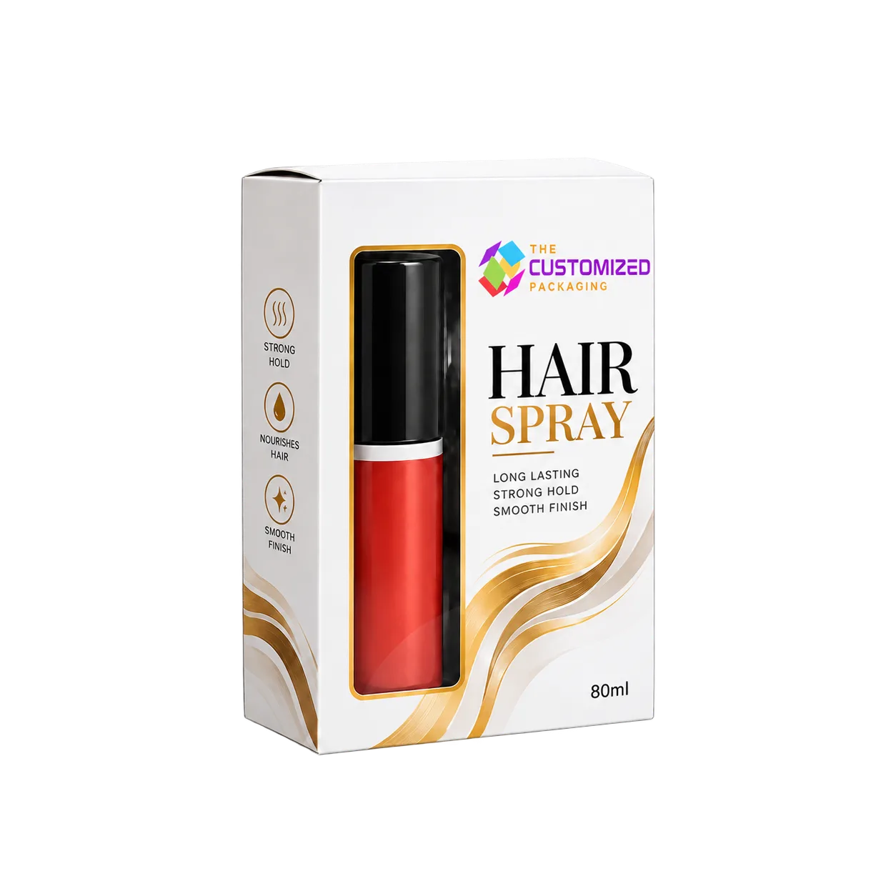 Custom Hairspray Boxes