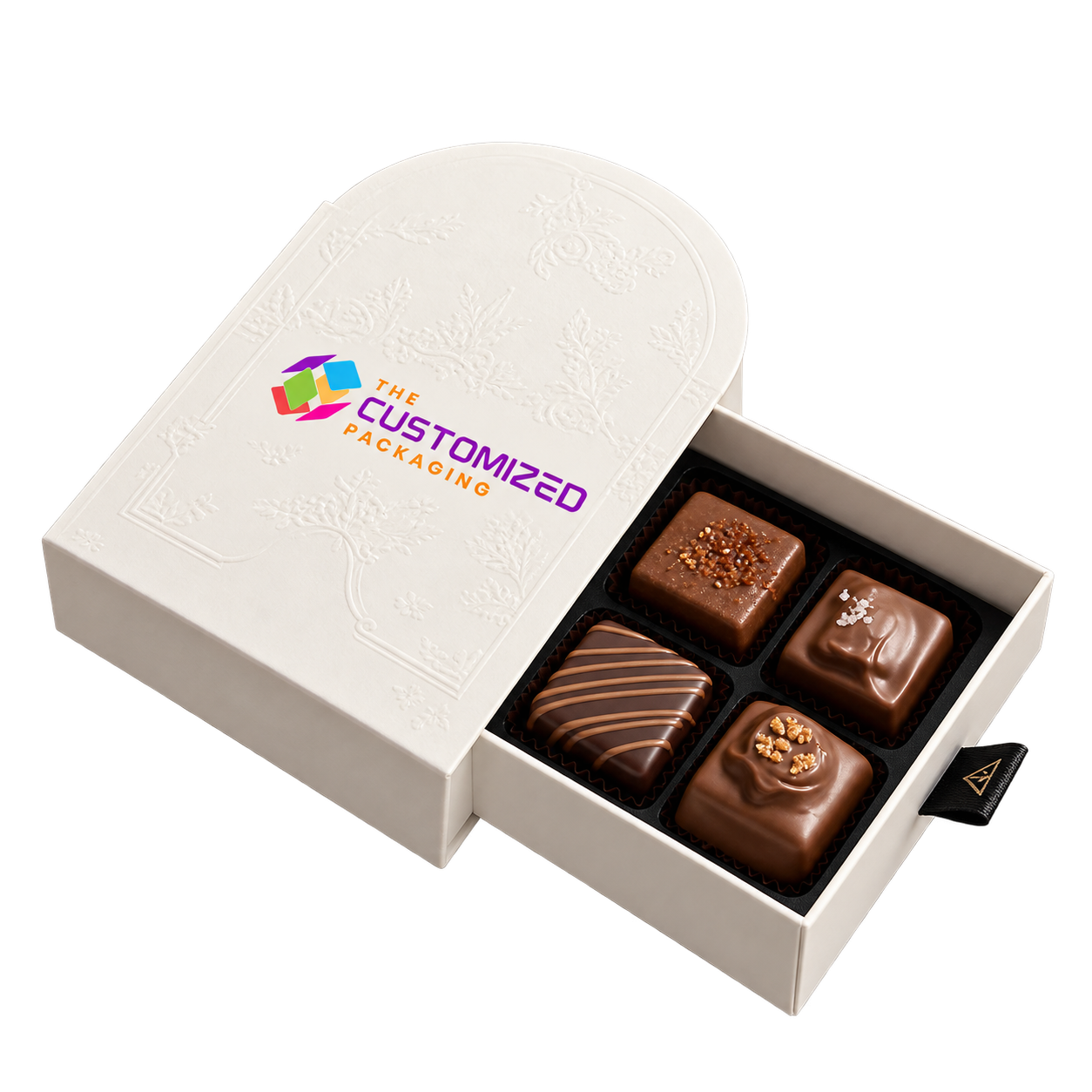 Custom Chocolate Sleeve Boxes — packaging view 2 thumbnail