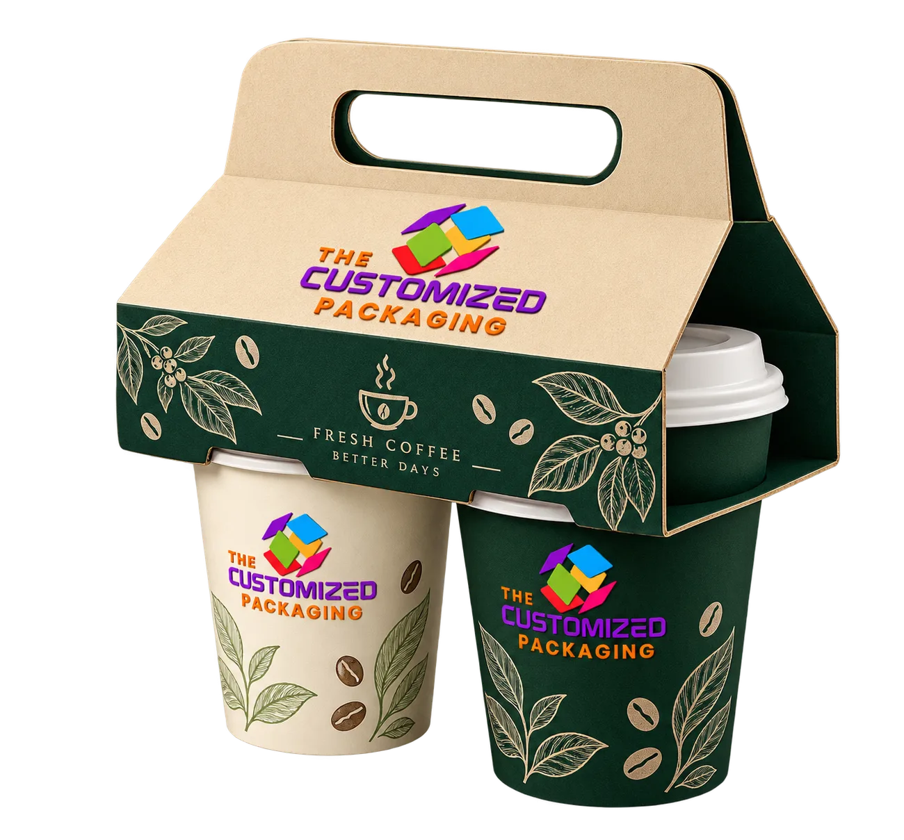 Custom Coffee Take Out Container