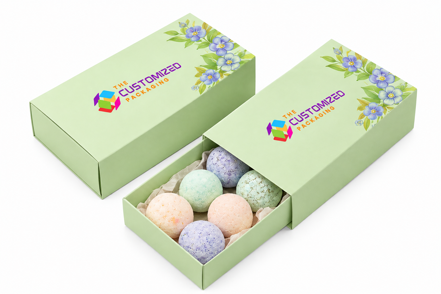 Custom Bath Bomb Boxes — packaging view 4 thumbnail