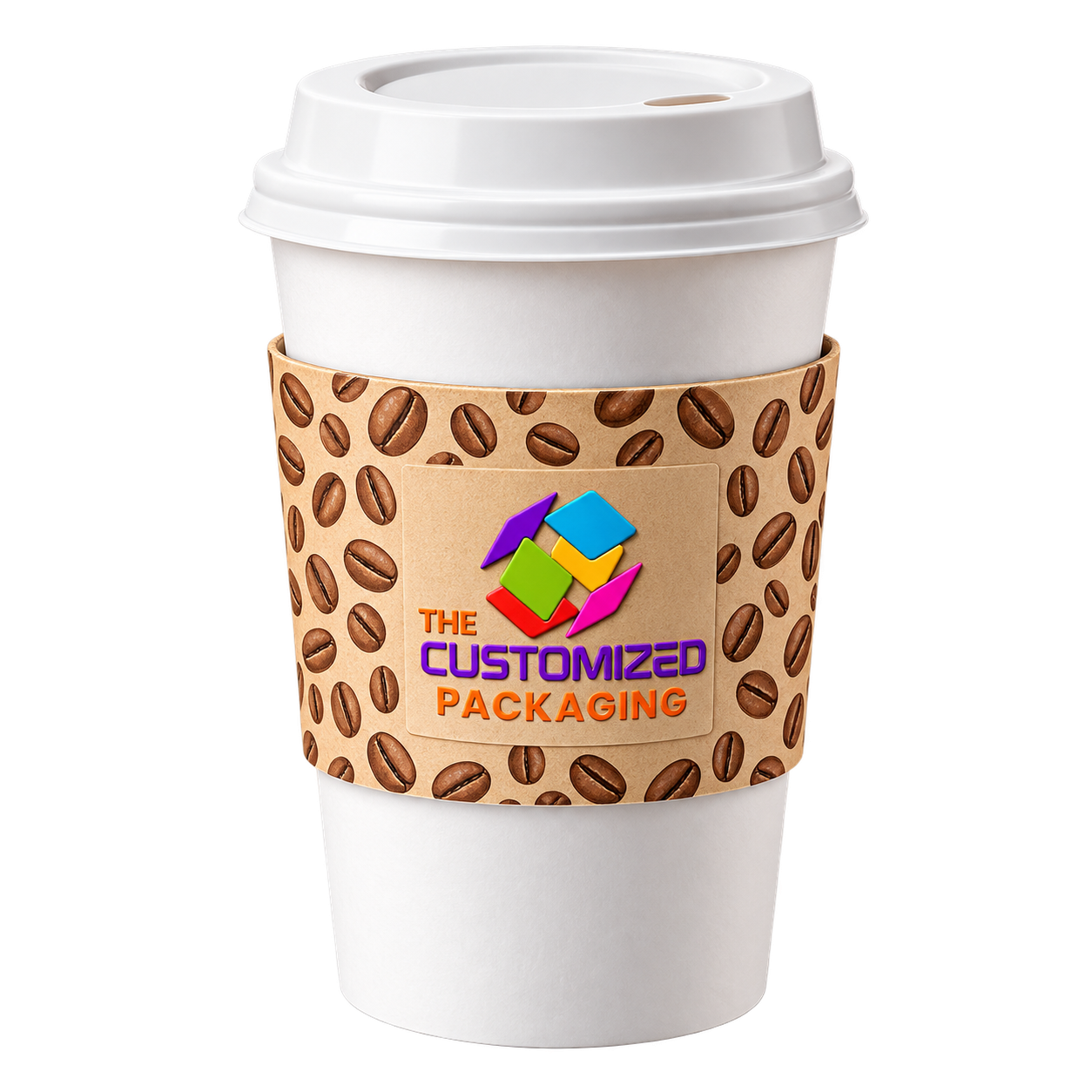 Custom Coffee Cup Sleeves — packaging view 3 thumbnail