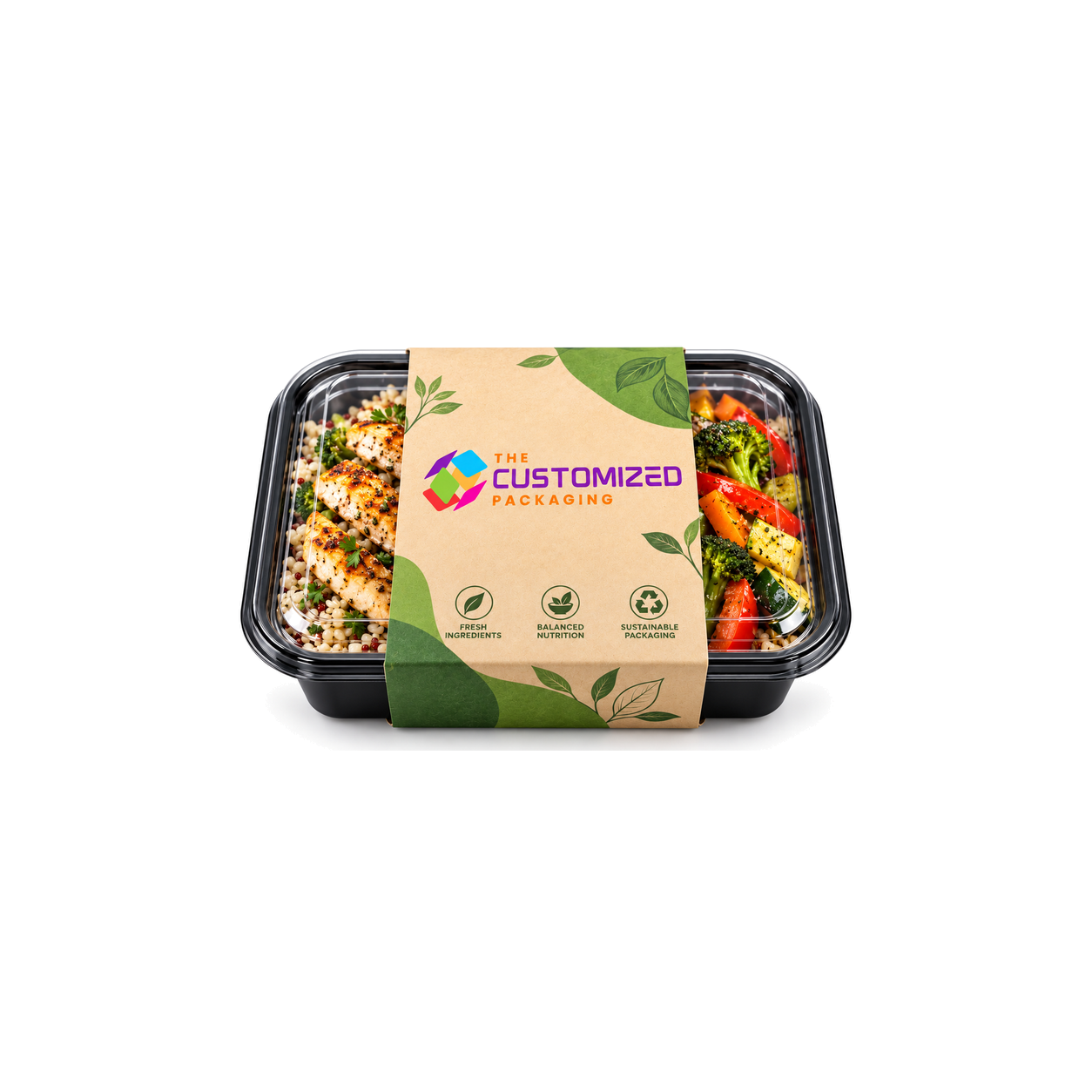 Custom Food Box Sleeves — packaging view 2 thumbnail
